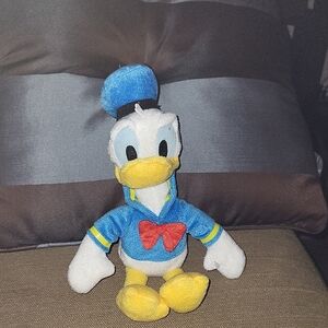 Disney Blue and Yellow Donald Duck Stuffed Animal